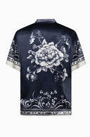 Camasa IH NOM UH NIT, Flower Print, Blue