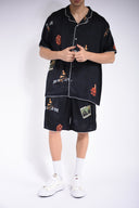 Camasa IH NOM UH NIT, Pajama Shirt Dice Dolls, Negru