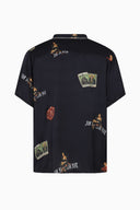 Camasa IH NOM UH NIT, Pajama Shirt Dice Dolls, Negru