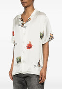 Camasa IH NOM UH NIT, Pajama Shirt Dice Dolls, Alb