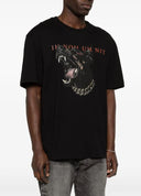 Tricou IH NOM UH NIT, Dog Print, Negru