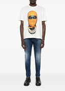 Tricou IH NOM UH NIT, Mask 20 Orange, Alb