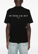 Tricou Ih Nom Uh Nit, Newspaper Mask, All Black