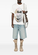 Tricou Ih Nom Uh Nit, Newspaper Mask, White