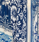 Pantaloni scurti IH NOM UH NIT, Baroque Print Shorts, Blue