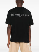 Tricou IH NOM UH NIT, Dark Green Mask Print, Black