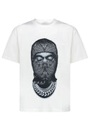 TRICOU IH NOM UH NIT, Paisley Mask Graphic, Alb