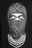 Bluza Ih Nom Uh Nit,Mask Printed Crewneck Sweatshirt