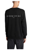 Bluza Ih Nom Uh Nit,Mask Printed Crewneck Sweatshirt