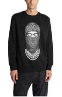 Bluza Ih Nom Uh Nit,Mask Printed Crewneck Sweatshirt