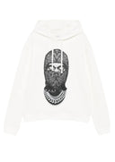 HANORAC IH NOM UH NIT, Black graphic-print, Alb