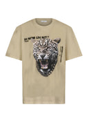 Tricou IH NOM UH NIT, T-Shirt Leopard Print Beige