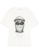 Tricou IH NOM UH NIT, Mask Print,White
