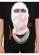 TRICOU IH NOM UH NIT, This is Authentic Red Print, Negru