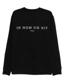Bluza IH NOM UH NIT,  MASK PRINTED, Black