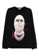 Bluza IH NOM UH NIT,  MASK PRINTED, Black