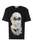 Tricou Ih Nom Uh Nit, Newspaper Mask, Black