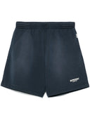 Pantaloni scurti REPRESENT, Logo Print Track Shorts, Navy Blue