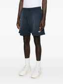 Pantaloni scurti REPRESENT, Logo Print Track Shorts, Navy Blue