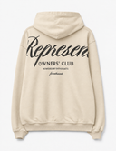 Hanorac REPRESENT, Owners Club Script Hoodie - Beige