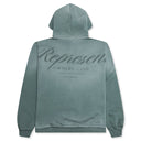 Hanorac RREPRESENT, OWNERS CLUB SCRIPT, Verde Vintage