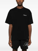 Tricou REPRESENT, Owners Club Script, Black, Oversized Fit