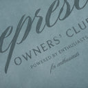Tricou REPRESENT, Owners Club Script, Vintage Green