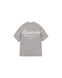 TRICOU REPRESENT, Owners Club Script, Slate Grey, Regular Fit
