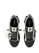 SNEAKERS OFF WHITE, Panelled lace-up sneakers