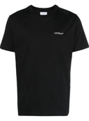 Tricou OFF WHITE, Print Anchor, OMAA027F23JER0101001, Slim Fit
