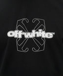 Tricou OFF WHITE, Style Logo Insert, Black, Slim Fit