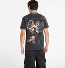 TRICOU OFF WHITE,Cupid Arrow Graphic Print Cotton T-shirt In Black