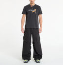 TRICOU OFF WHITE,Cupid Arrow Graphic Print Cotton T-shirt In Black