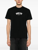 Tricou OFF WHITE, Print Multicolor, Negru, Slim Fit