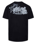 Tricou OFF WHITE, Deep Meditation Sound Print, Black, Slim Fit