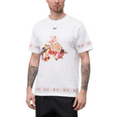 TRICOU OFF WHITE, Textured Arrow Emblem, Angels, White, Slim Fit