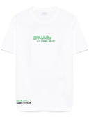 Tricou OFF WHITE, Barber 1, Picture Print, White, Slim Fit