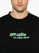 Tricou OFF WHITE, Barber 2, Picture Print, Black, Slim Fit