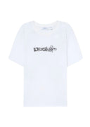 Tricou OFF WHITE, Heraldic Arrow Slim T-shirt, Alb