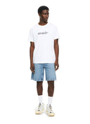 Tricou OFF WHITE, Heraldic Arrow Slim T-shirt, Alb