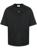 TRICOU OFF WHITE, S.Matthew Skate logo, Black