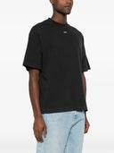 TRICOU OFF WHITE, S.Matthew Skate logo, Black