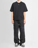 Tricou OFF WHITE, Print Double Moon, Negru