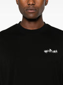 Tricou OFF WHITE, Flower Arrow, Black