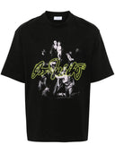 Tricou OFF WHITE, Script Mary Skate, Black, Skate Fit