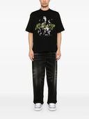 Tricou OFF WHITE, Script Mary Skate, Black, Skate Fit