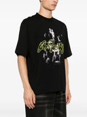 Tricou OFF WHITE, Script Mary Skate, Black, Skate Fit