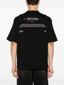 Tricou OFF WHITE, Script Mary Skate, Black, Skate Fit