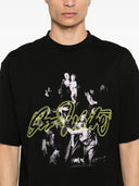 Tricou OFF WHITE, Script Mary Skate, Black, Skate Fit
