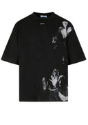Tricou OFF WHITE, Mary Skate Print, Black